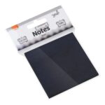 BLOCO ADESIVO SMART NOTES 76X76MM PRETO BRW