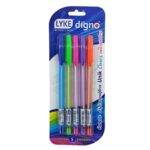 Blister Caneta Esferográfica Unik Colorida Lyke