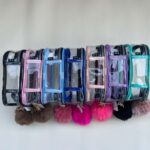 Estojo Jumbo 100 Pens Cristal com Pompom Fizz