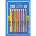 Blister Marca-Texto Lumini Neon + Pastel 8 cores CiS