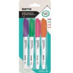 Blister Marcador para Quadro Branco 4 cores Bazze