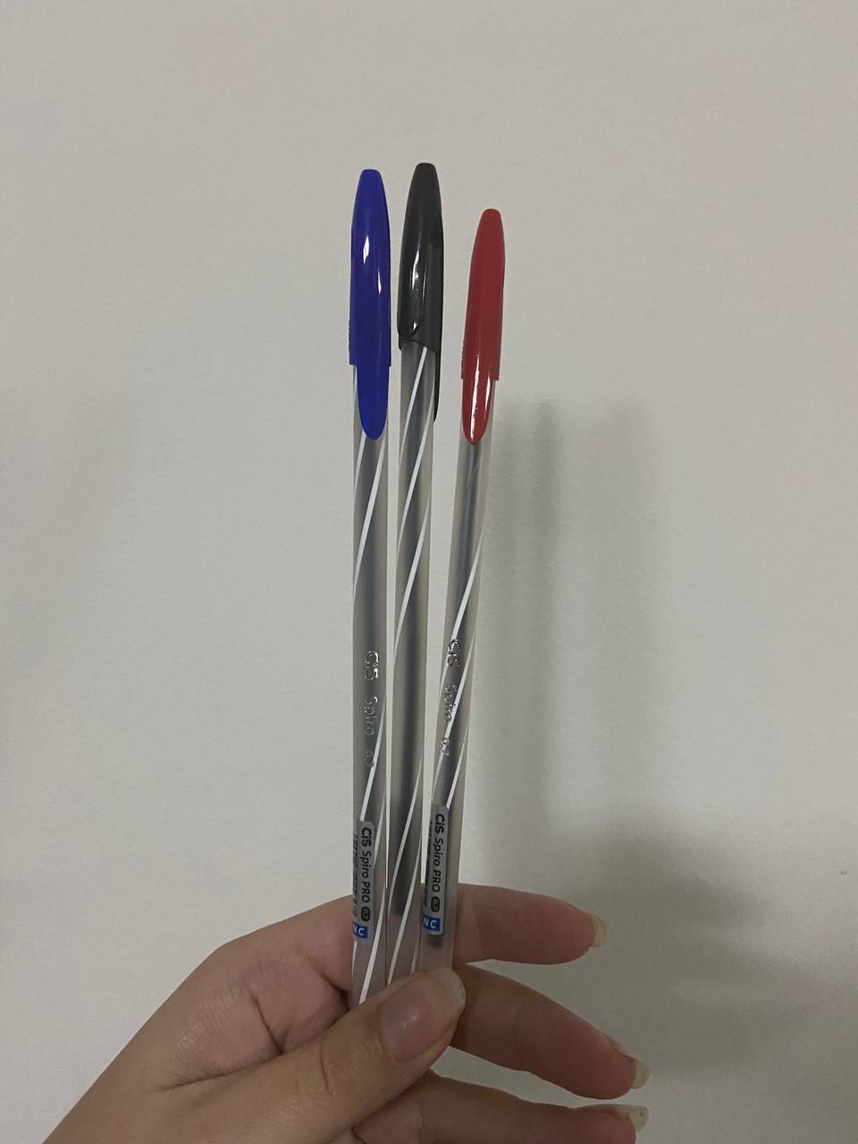 Pote Spiro Pro Caneta Esferográfica Cores Básicas com 24 canetas CiS - Imagem 2