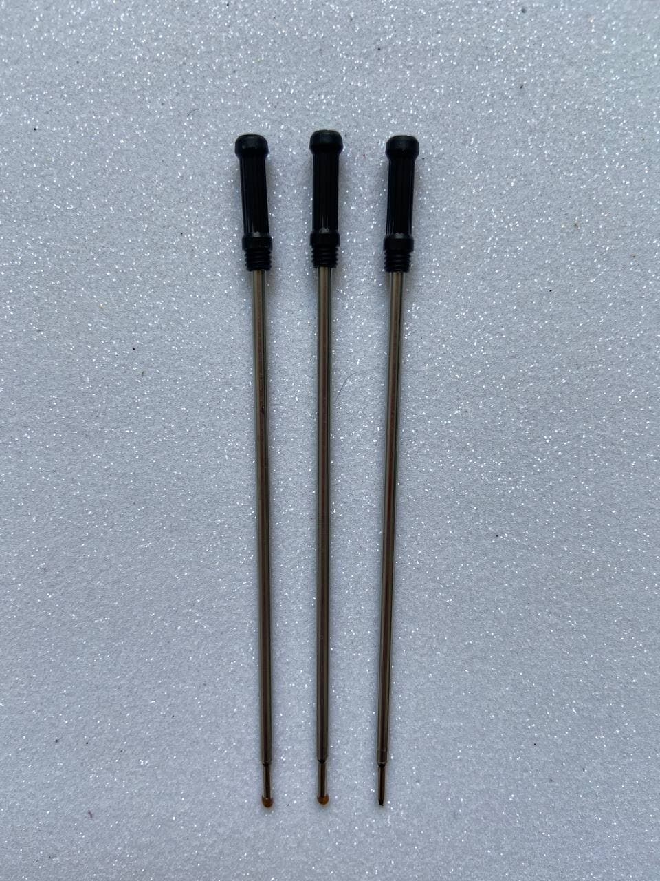 Refil para Caneta Esferográfica Tinta Preta 11.5cm - Kit com 3 unidades - Imagem 1