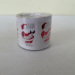 Rolo de Adesivo Papai Noel/Natal com 100 adesivos