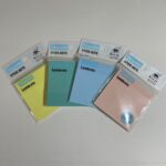 Bloco Adesivo Transparente Colorido Pastel