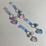 Chaveiro Coração com Líquido