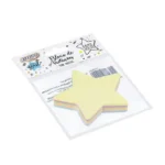 BLOCO ADESIVO SMART NOTES ESTRELA PASTEL BRW