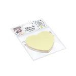 BLOCO ADESIVO SMART NOTES CORAÇÃO PASTEL BRW