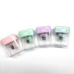 Apontador Plástico Quadrado C/ Depósito Pastel BRW