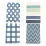 Caderneta Brochura Capa Flexível Pautado Geometria B5 Importados