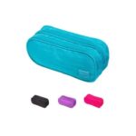 Estojo Nylon 2 Zipers BRW