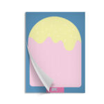 Bloco Para Anotações Hello Sorvete com 30 Folhas 90g DAC