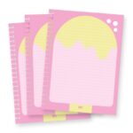 Refil Universitário de Folhas Hello para Caderno Smart DAC