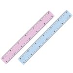 RÉGUA STUDY UNBREAKABLE 30 CM FLOW MAPED