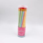 Pote Lápis HB Pastel Frases c/ 36und Win Paper