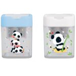 Apontador Panda Jumbo 2 furos Tilibra
