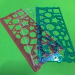 Régua Stencil Geométrica 20cm BRW