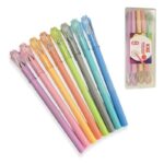 Caneta Fineliner Diamond Tom Pastel 8 cores Kaz