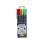 Blister Canetinha Hidrográfica Fine Liner 0.4Mm Cores Básicas  C/ 6Un BRW