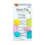 Clips Binder Pompom BRW