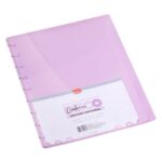 Kit de Divisórias + Subcapas Lilás Pastel para Caderno de Disco BRW