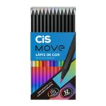 Lápis de Cor Move 12 cores CiS