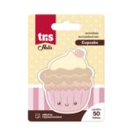 Bloco Adesivo Holic Cupcake c/50 folhas Tris