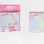 Bloco Adesivo Pink Vibes 76Mmx76Mm 100F Leoarte Leonora