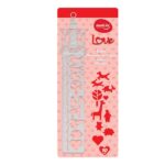 Régua Stencil Metálico Carrossel moLin