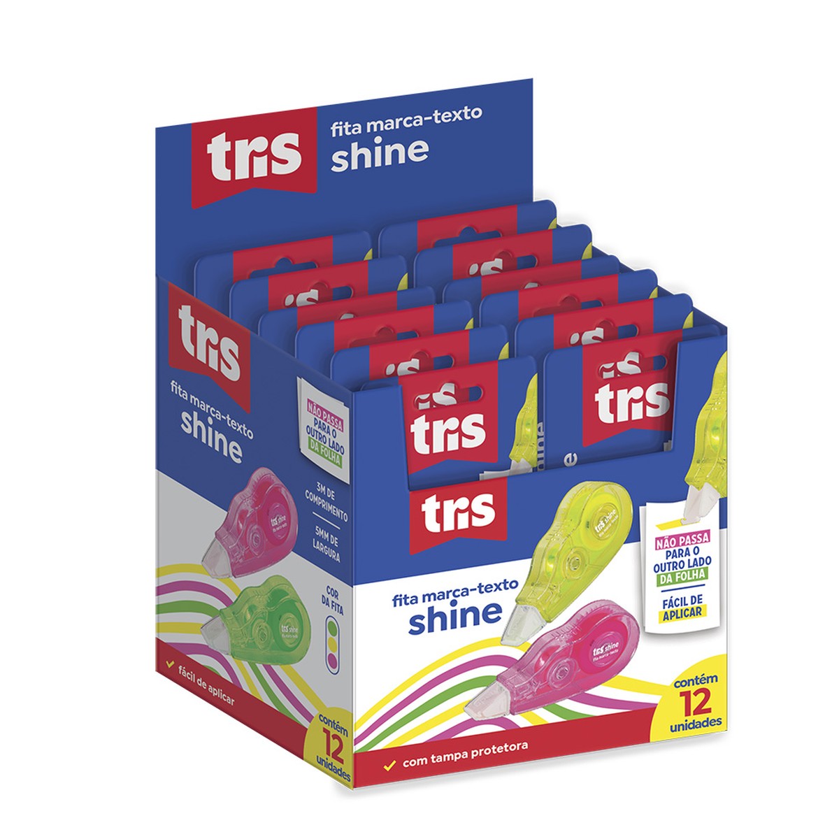 9_6_5_595_903044_fita_marca_texto_shine_display20copiar.jpg Marca-Texto em Fita Tris - Imagem 3