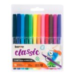 Canetinha Hidrocor Classic 12 cores Bazze