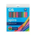 Lápis de Cor Spiro 24 cores CiS