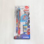Blister Kit Escolar Vingadores/Avengers c/ 5 itens moLin
