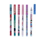 Caneta Esferográfica Love City 3 1.0mm Tinta Azul moLin