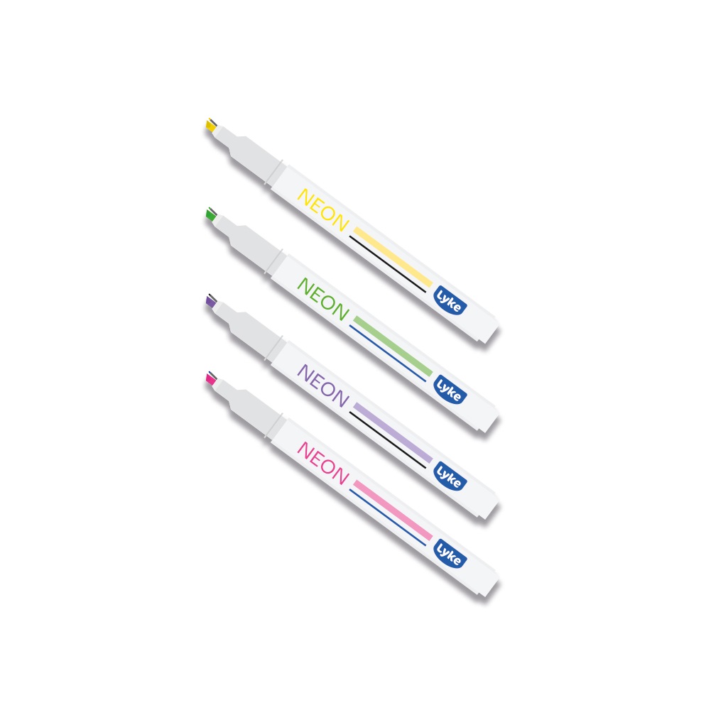 Blister Duo Marca-Texto e Fineliner Lyke - Imagem 2