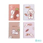 Caderneta Espiral Coelho A5 Uniso Importados