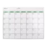 Lousa Magnética Planner Mensal Uniso Importados