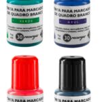 Tinta para Marcador Quadro Branco Recarregável BRW