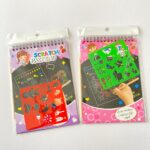 Bloco Jornalista Scratch Notes Tam A5 com Molde Importados