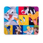 Mouse Pad Looney Tunes Estampado Blister C/1 Und Letron Leonora