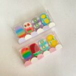 Caixa Borracha Picolé c/ 4 und Importados