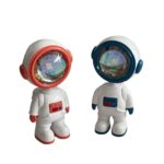 Luminária Pôr do Sol Astronauta Uniso Importados