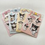 Bloco Adesivo Kuromi Placa Importados