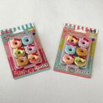 Blister Borracha Gatinho Donut Importados