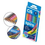 Lápis de Cor Spiro 12 cores CiS
