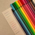 Estojo Fineliner Corpo Colorido 12 cores Importados