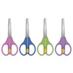 Tesoura Escolar c/ Trava LeoeLeo Leonora