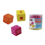 Borracha Dado Colorida KAZ