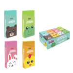 Borracha Fantasia Colorida Bichinhos KAZ