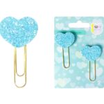 Blister Clips Meu Coração Verde c/ 2 und Fofy